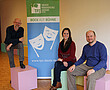 Das-Da-Geschäftsführer Tom Hirtz, Theaterpädagogin Miriam Peifer und Jugendreferent Axel Büker